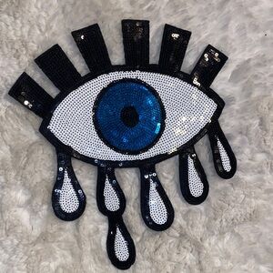 Large Iron on Evil Eye Patch 🧿